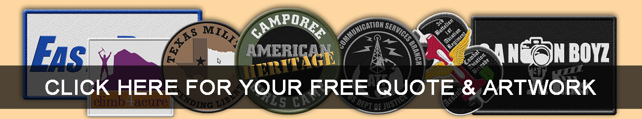 Free Quote Banner from ez-patches.com